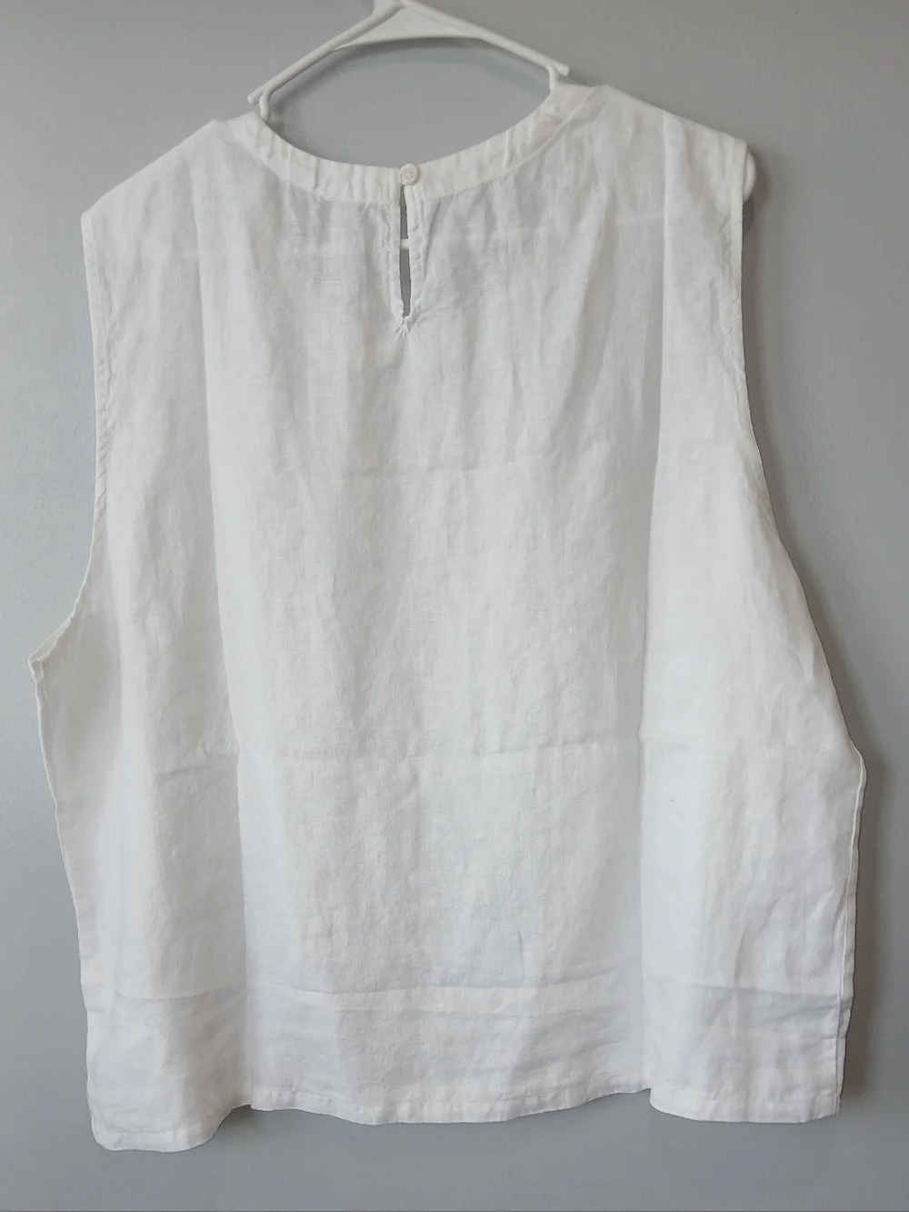 Quince 100% Linen Top Womens XL NWT Granola Girl Sustainable Lagenlook - Picture 5 of 5